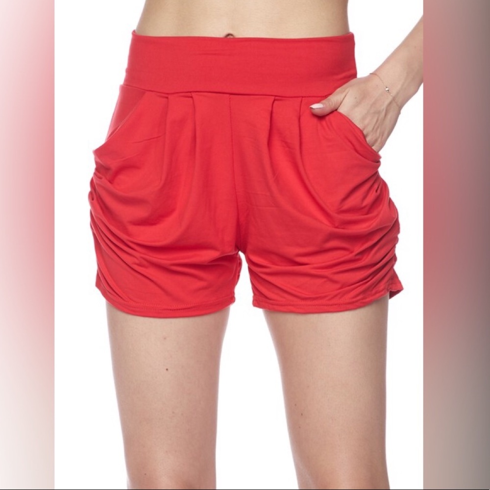 Casual & Comfy Soft Harem Black Shorts - Picture 2 of 9